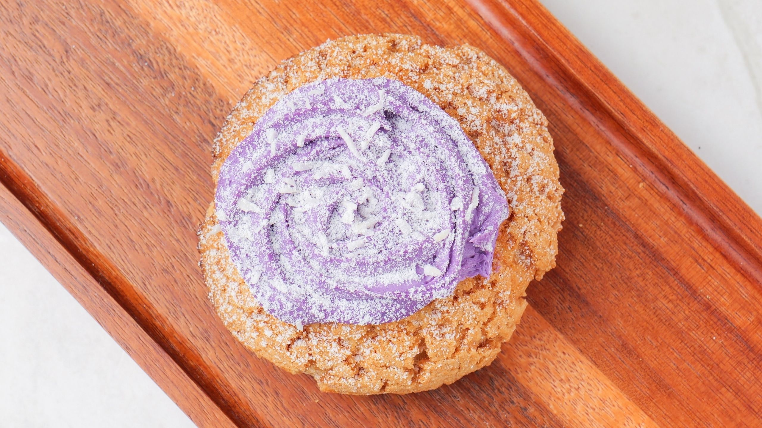 Ube Cream Puff